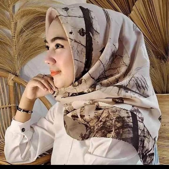 Jual JILBAB SEGI EMPAT MOTIF PREMIUM/HIJAB VOAL PREMIUM TERBARU