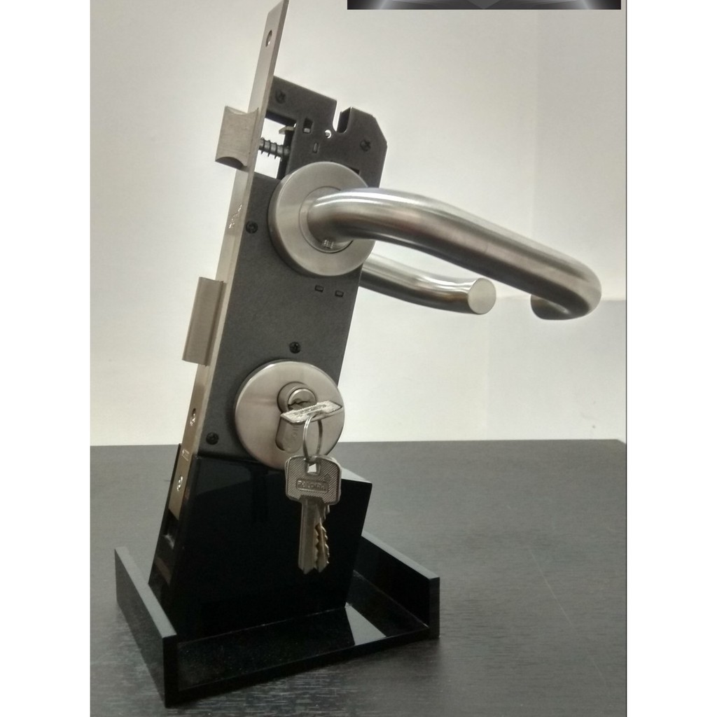 Jual PALOMA LRP 419 KUNCI SET PLUS HANDLE PINTU Handle Mortise Cylinder ...