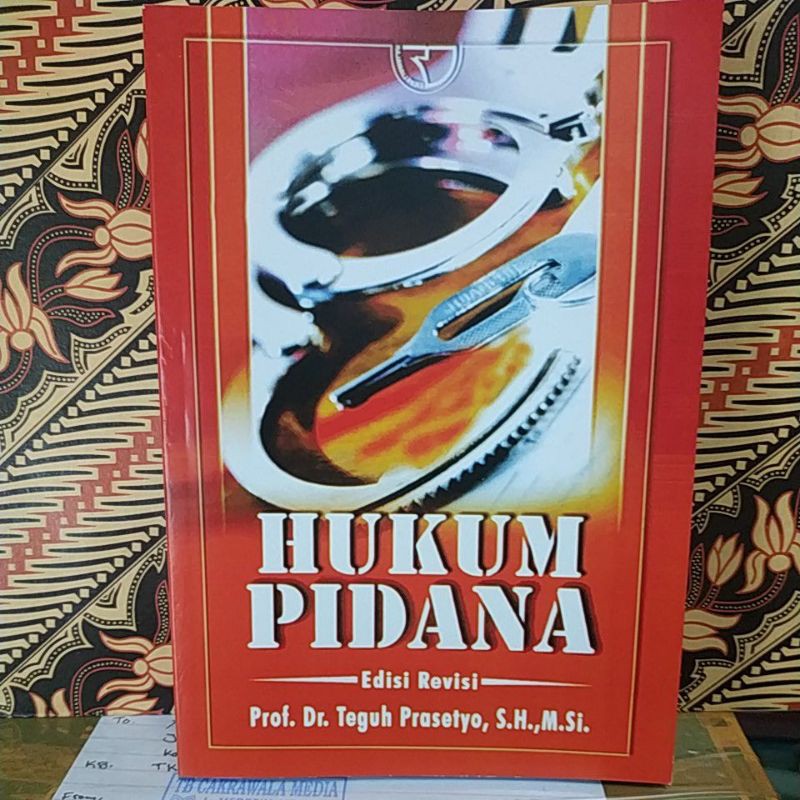 Jual Buku Hukum Pidana Teguh Prasetyo | Shopee Indonesia