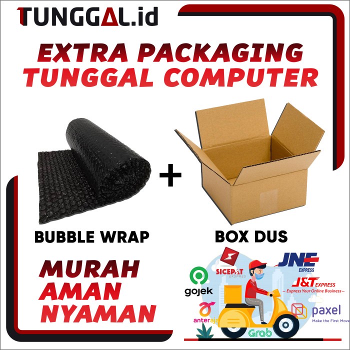 Jual EXTRA PACKAGING BUBBLE WRAP + BOX DUS - TUNGGAL COMPUTER | Shopee ...