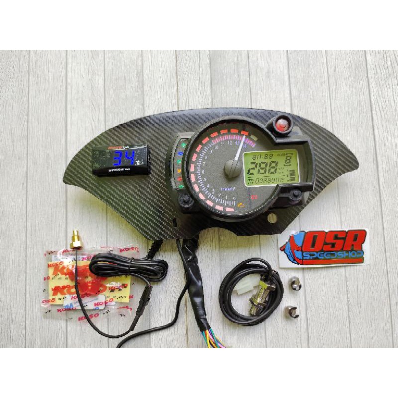 Jual Termurah Speedo speedometer koso rx2n lcd 7 warna PNP NINJA R RR