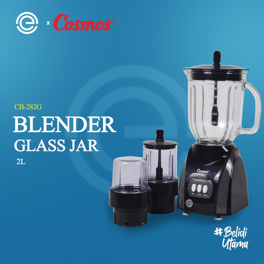 Jual COSMOS Blender Kaca 2 Liter CB-282G | Shopee Indonesia