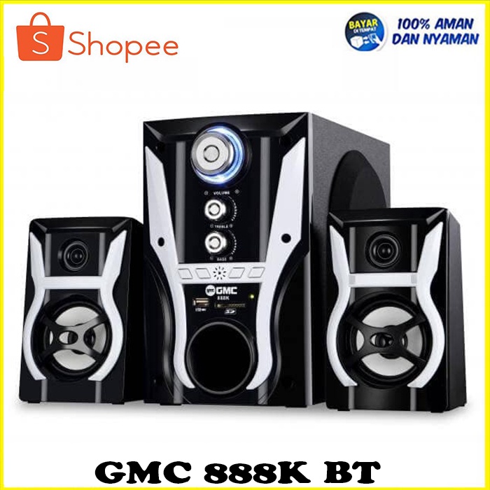 Jual Speaker Aktif Bluetooth Gmc 888k Bt Multimedia Shopee Indonesia