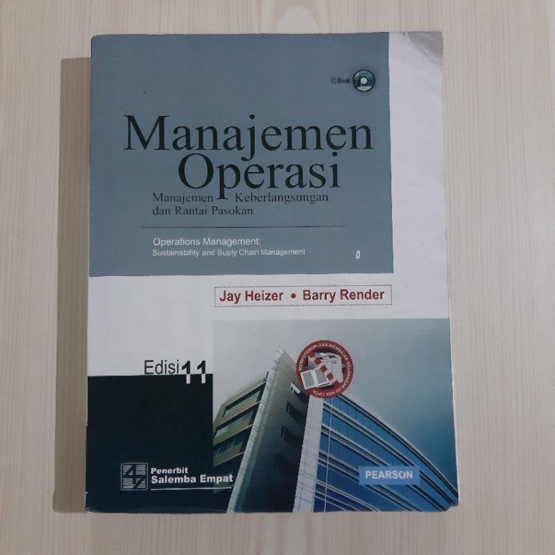 Jual Manajemen Operasi, Edisi 11, Jay Heizer & Barry Render, Penerbit ...