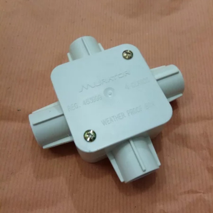 Jual T dus Dos Doos Sambungan Cabang 4 empat Kabel Listrik Rumah Pabrik ...