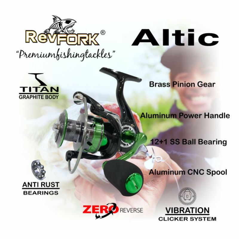 Jual Reel Revfork Altic ( Power Handle ) | Shopee Indonesia