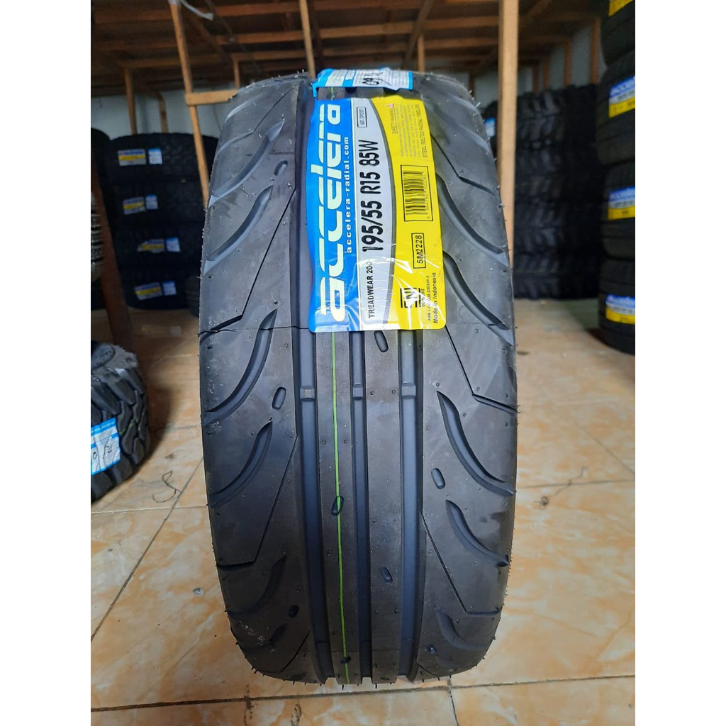 Accelera Radial - Honda Brio with 195/55 R15