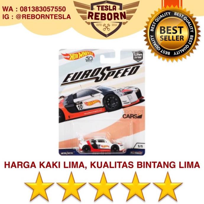 Jual Hotwheels Hot Wheels Euro Speed Audi R8 Lms Shopee Indonesia