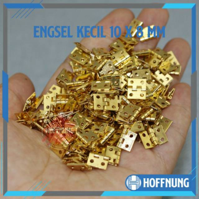 Jual Engsel Kecil 10 x 8 mm Engsel Mini Kotak Ukuran 1cm | Shopee Indonesia