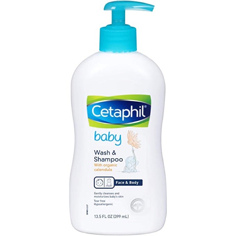 Cetaphil baby gentle wash & hot sale shampoo 400ml