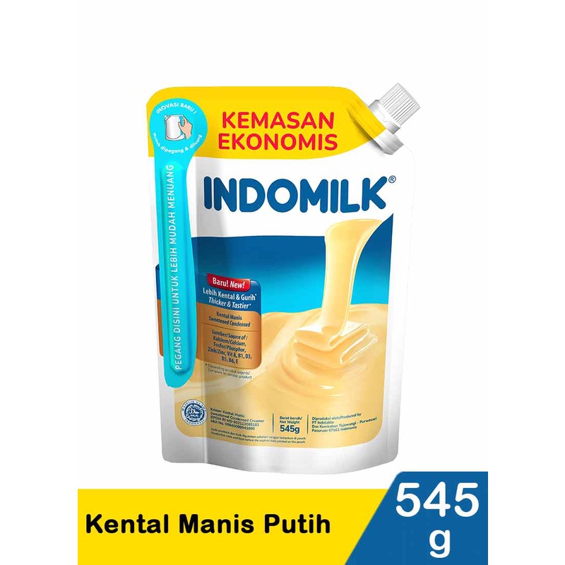Jual SUSU Indomilk poUch 545 gr PUTIH DAN SWISS COKLAT | Shopee Indonesia