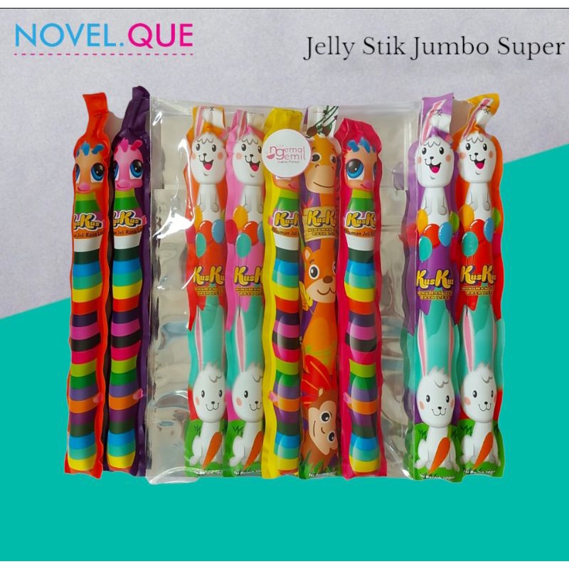 Jual Jelly Stick Stik Jeli Super Jumbo Aneka Rasa Buah Shopee Indonesia