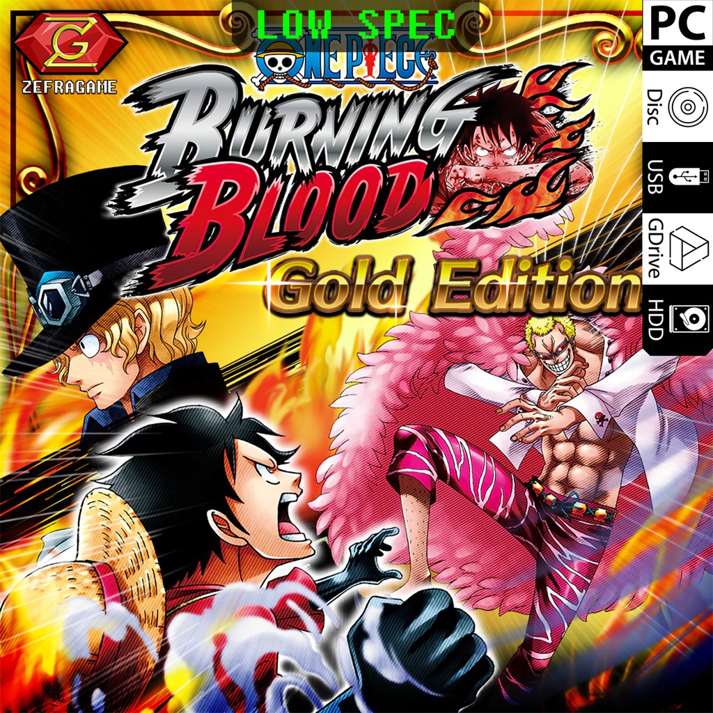 Jual ONE PIECE BURNING BLOOD Gold Edition PC Full Version/GAME PC  GAME/GAMES PC GAMES | Shopee Indonesia