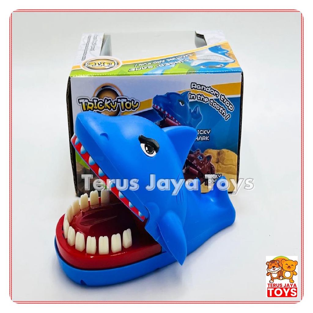Jual NEW MAINAN CRAZY GAME BUAYA GIGIT CROCODILE DENTIST GIGI BUAYA ...