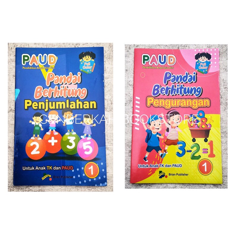 Jual Buku Paud Pandai Berhitung Penjumlahan Dan Pengurangan Full Color Shopee Indonesia 5138