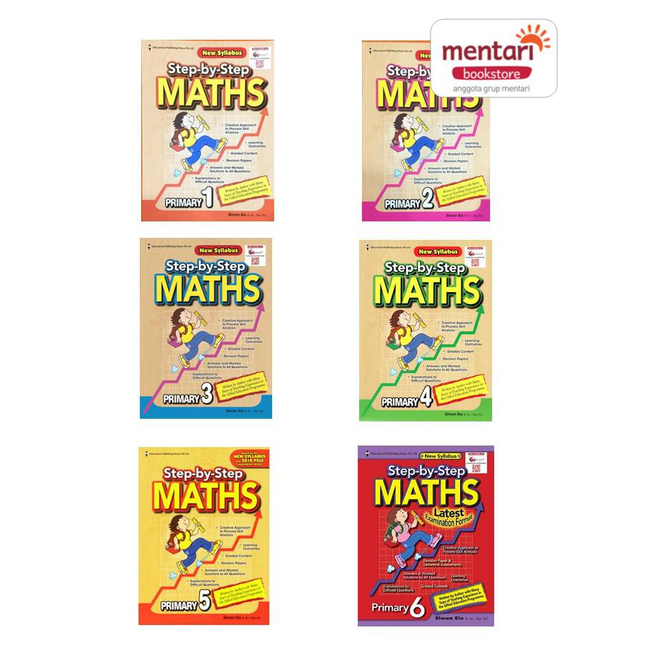 Jual Step by Step Maths | Buku Latihan Tambahan Matematika Anak Sekolah ...