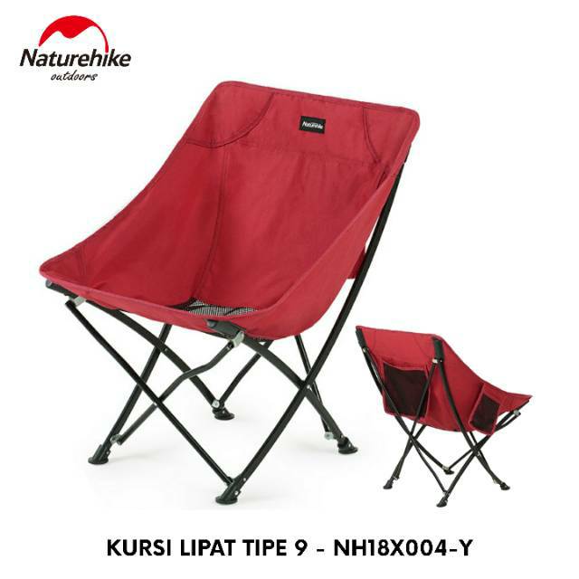 Ultralight Kursi Camping Lipat Luar Ruangan Ransel Santai Travel