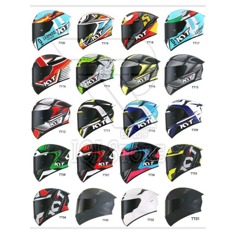 Jual kyt TT COURSE motif original termurah dan bisa cod KYT TT COURSE
