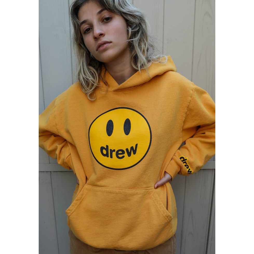 Yellow drew house hoodie hotsell