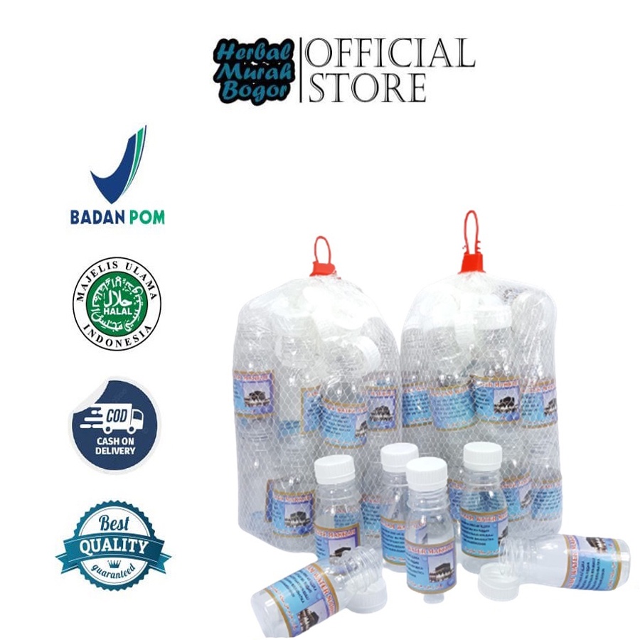 Jual Botol Zam Zam (24 pcs) 80ml Oleh-oleh Haji / Umroh | Shopee Indonesia