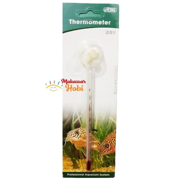 Jual ISTA White Thermometer Putih 20cm Termometer Aquarium Aquascape ...