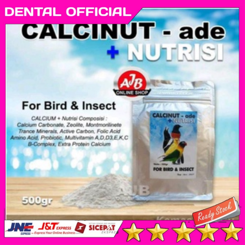 Jual Calcinut ade Plus Nutrisi - For Bird and Insect - Memenuhi ...