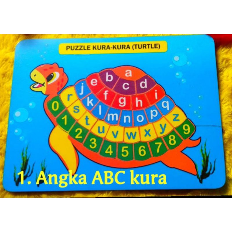Jual Puzzle Angka ABC kura | Shopee Indonesia