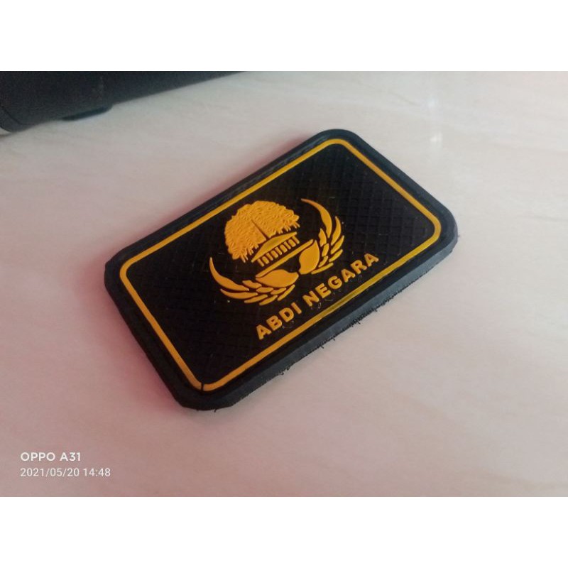 Jual patch rubber logo korpri abdi negara | Shopee Indonesia