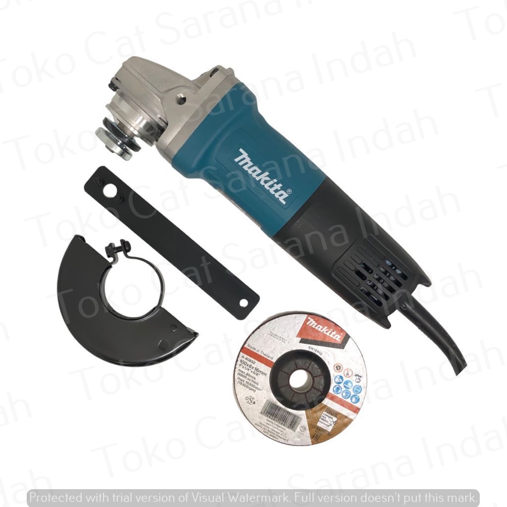 Jual MAKITA GERINDA TANGAN 9553B 4 INCH 100MM MESIN GERINDA TANGAN ...