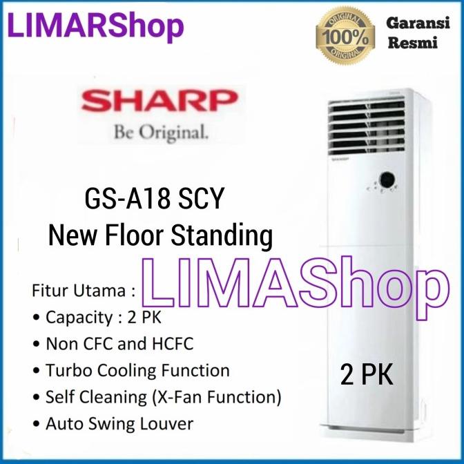 Jual Ac Floor Standing Sharp 2 Pk Gs A18Scy / A18 Scy New | Shopee ...