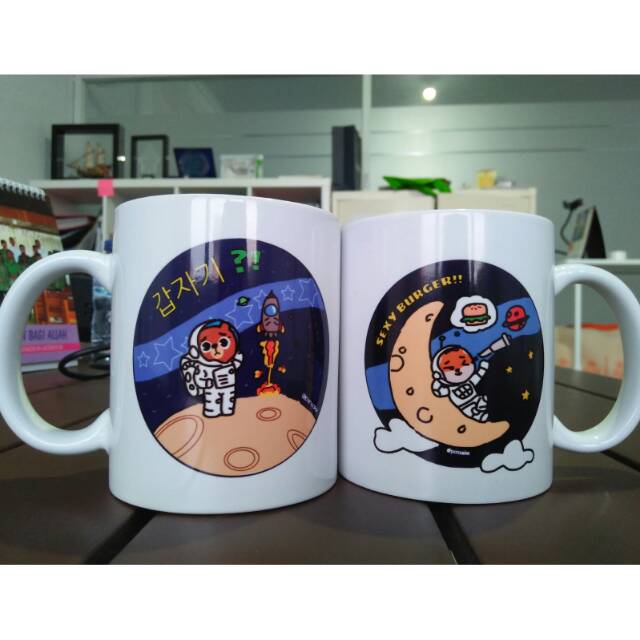 Jual MUG + STICKER SET | Shopee Indonesia