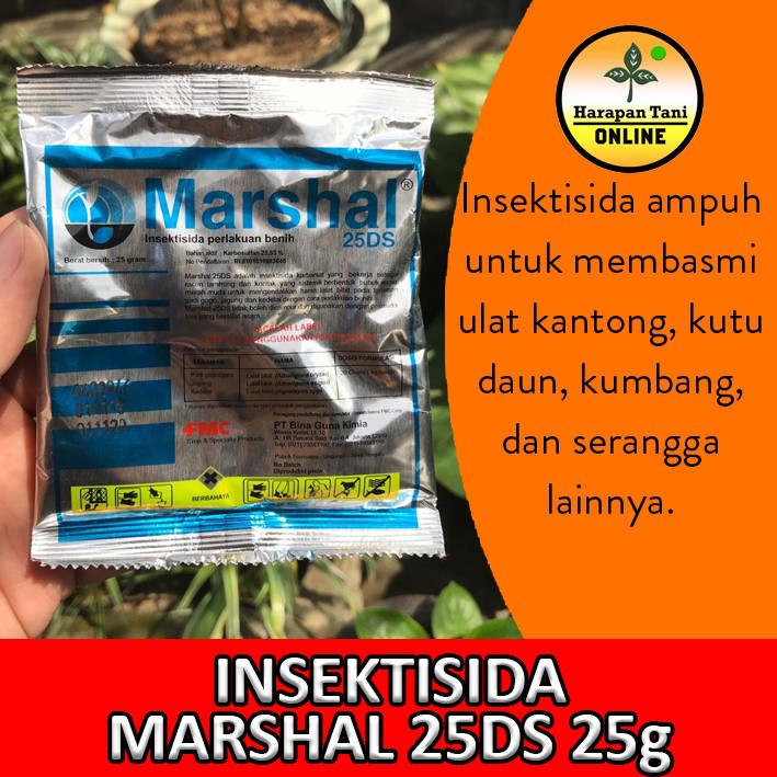 Jual Marshal 25DS 25g | Insektisida Pembasmi Serangga pada Tanaman ...