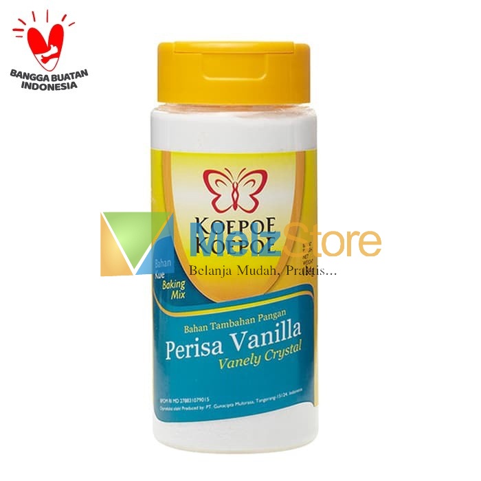 Jual Koepoe Perisa Vanilla Vanili Vaneli Vanilli Crystal Gr Shopee Indonesia