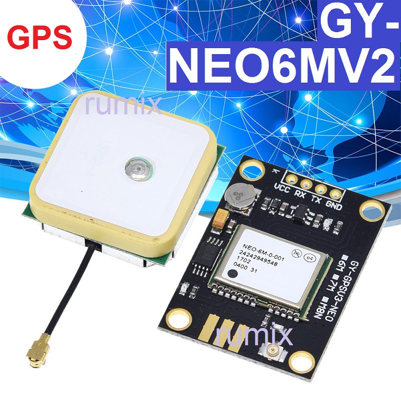 Jual GY-NEO6MV2 Modul GPS Module UBLOX NEO 6M V2 GPS UBLOX Tracking ...