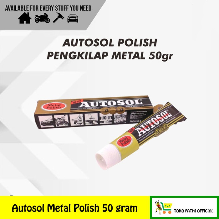 Jual Autosol Metal Polish 50 Gram Pembersih Dan Pengkilap Logam Dan Kuningan Shopee Indonesia