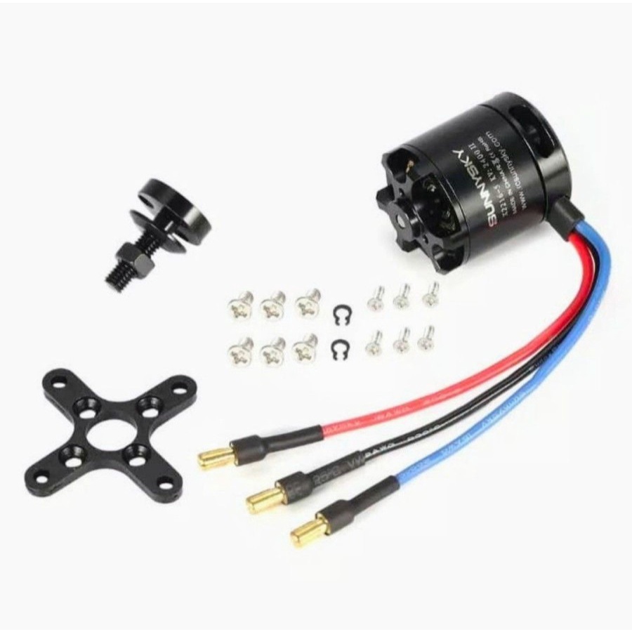 Motor Brushless Sunnysky X2216 2400KV II for Plane dan multi Copter