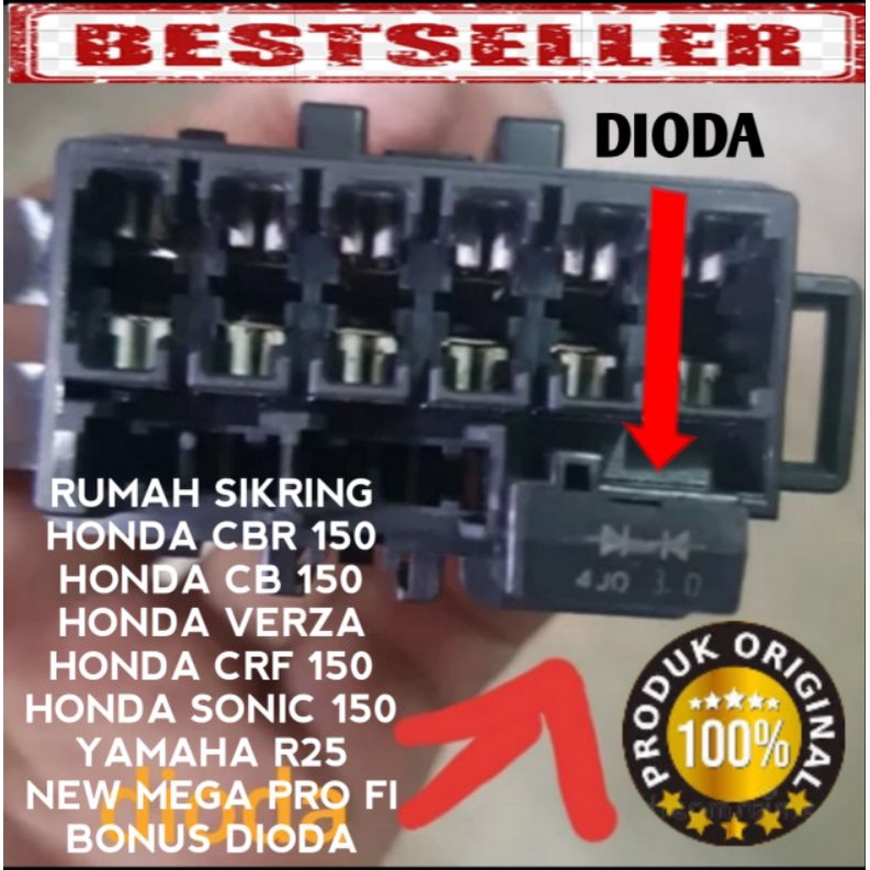 Jual RUMAH BOK BOX TEMPAT SIKRING CB 150 CBR 150R VERZA CRF 150 SONIC ...