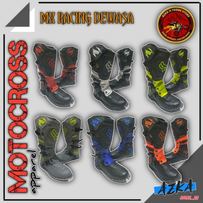 Jual SEPATU TRAIL MX RACING DEWASA MOTOCROSS TRABAS OFFROAD | Shopee ...