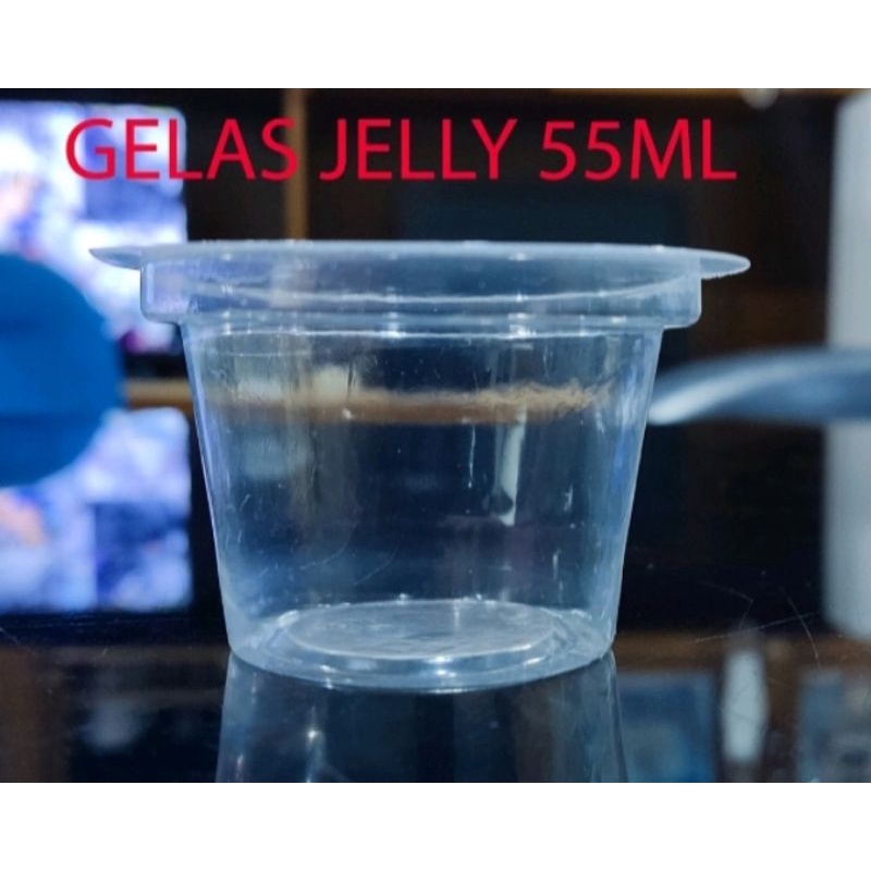 Jual Gelas Jelly Agar Agar Pudding Es Krim Isi 50pcs Tutup Shopee