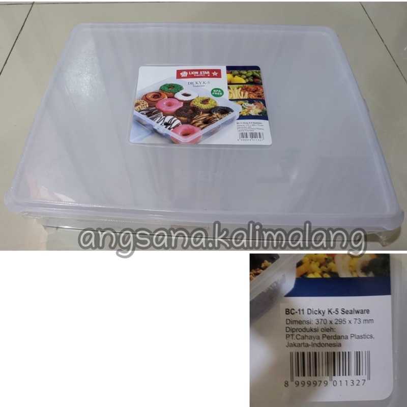 Jual Lion Star : Box plastik serbaguna dicky K 7 dan dicky K 5 / tempat ...