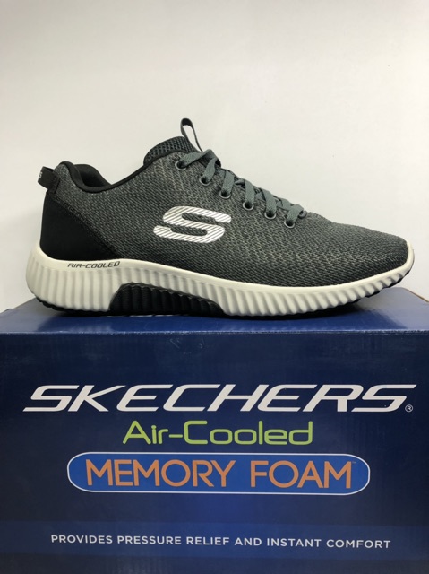 Jual Original SALE 70 SEPATU SKECHERS PAXMEN WILDESPELL 52519 CHARCOAL BLACK MEN Shopee Indonesia