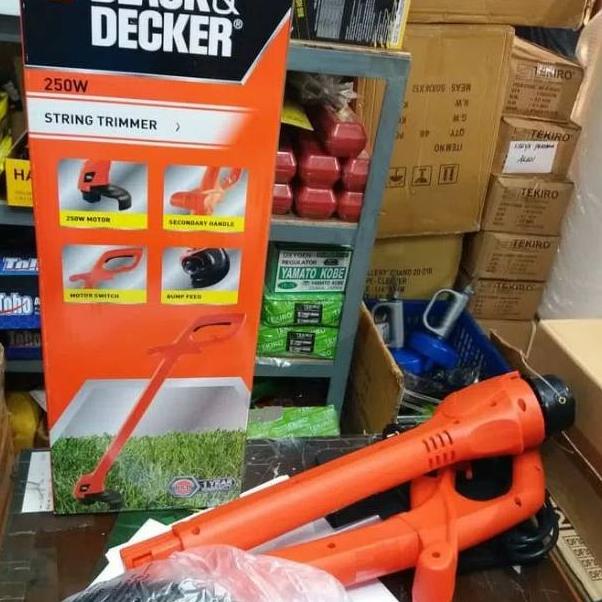 Jual Mesin Potong Rumput Black Decker String Trimmer Alat Potong Rumput ...