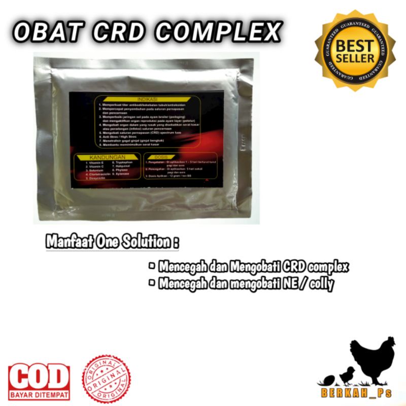Jual anti crd cekrek ngorok infeksi pernafasan pencernaan ayam one ...