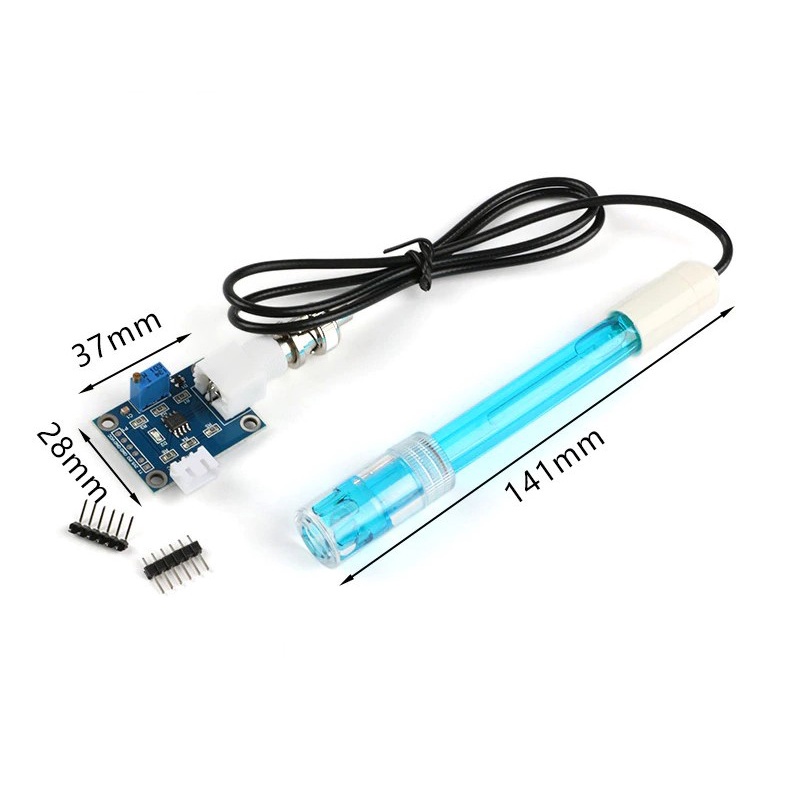 Jual PH Sensor Module For Arduino Test Electrode Probe for 51/STM32 BNC ...