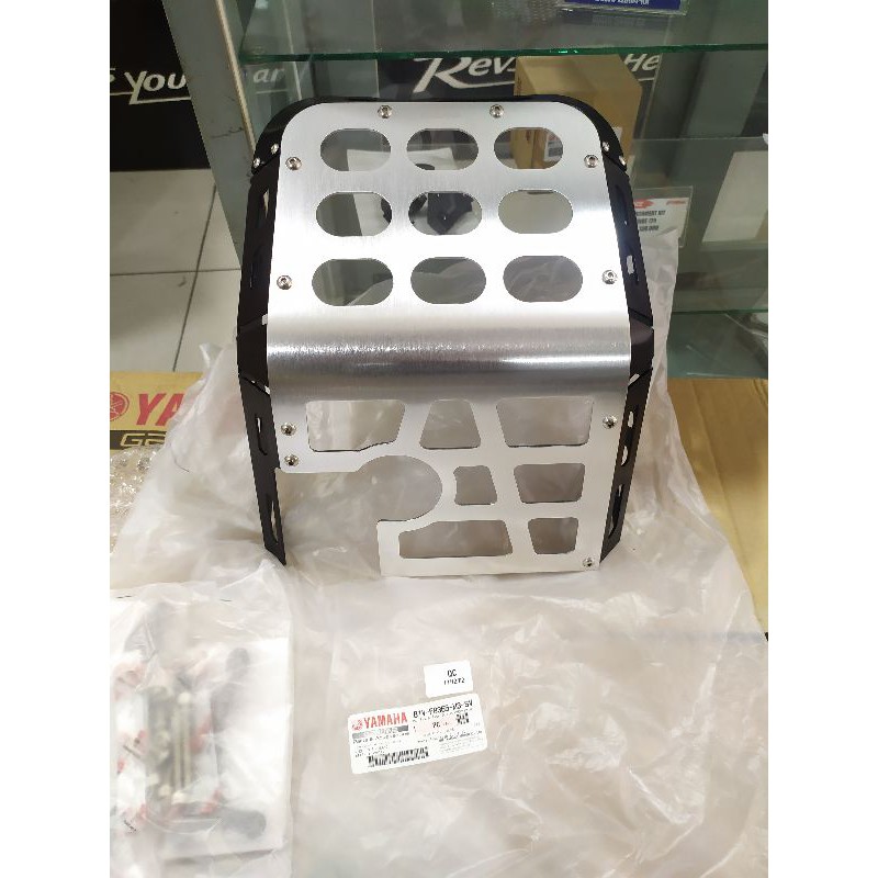 Jual SKID PLATE SILVER COVER PELINDUNG MESIN YAMAHA XSR 155 ORIGINAL