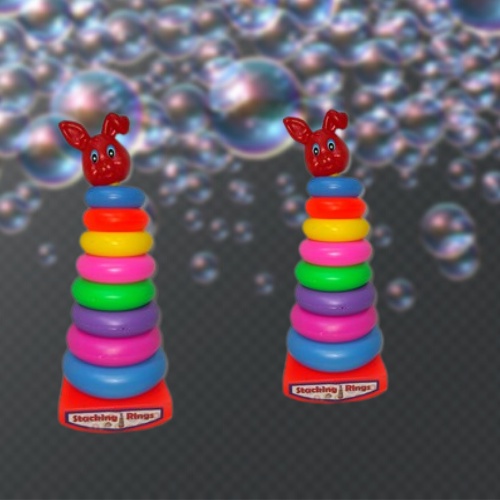 Jual MAINAN ANAK DONAT SUSUN / MAINAN ANAK STACKING RINGS KEPALA ...