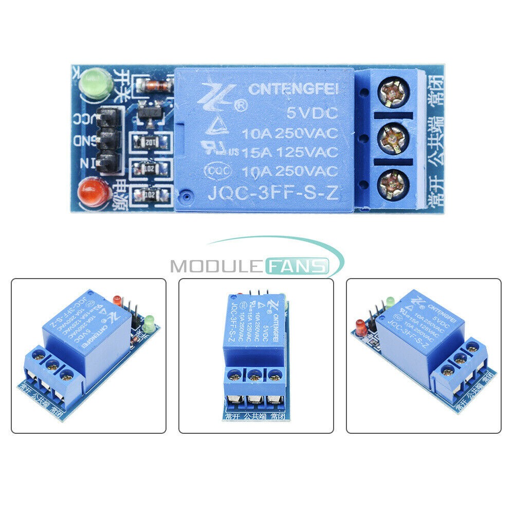 Jual Modul Relay 1 Channel 5V untuk Arduino 1280 2560 ARM PIC AVR DSP ...
