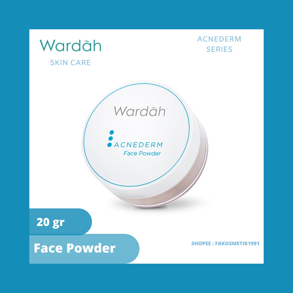 Jual Wardah Acnederm Face Powder 20 gr | Shopee Indonesia