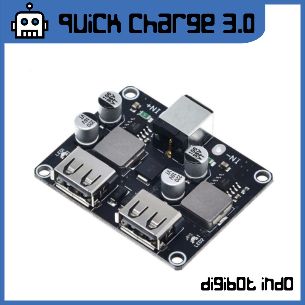 Jual USB Fast Charging QC Module - 2 port Quick Charge | Shopee Indonesia