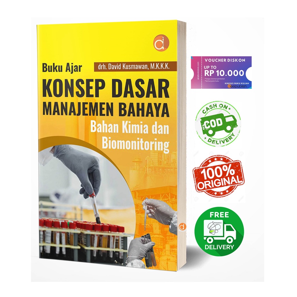 Jual DEEPUBLISH - Buku Pengantar Konsep Dasar Manajemen Bahaya Bahan ...